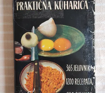 ZAKONJŠEK PRAKTICNA KUHARICA ZAGREB 1962 - cover