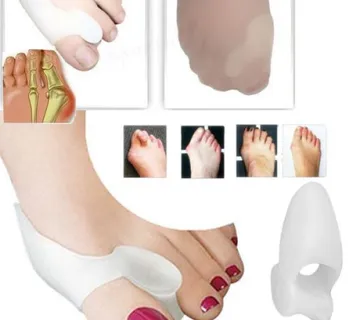 Anatomski silikonski štitnici za deformirane nožne palce (čukljevi) - cover