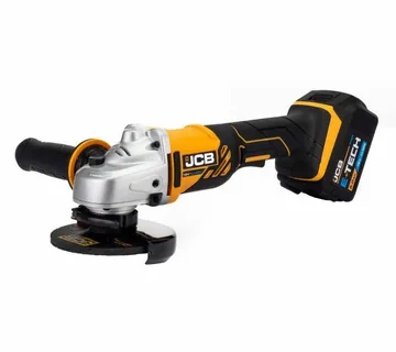 Akumulatorska kutna brusilica 115mm+2 baterije i punjač JCB-18AG-5BG-E - cover