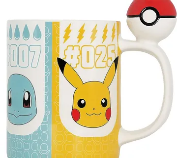 Šalica Pokemon 3D drška Pokeball 460ml - cover