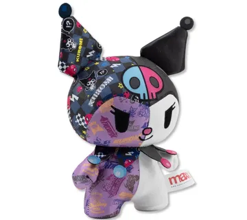 YuMe DZNR plišana igračka – Kuromi (Graffiti Edition), 18cm - cover