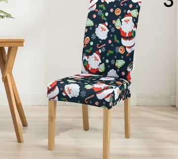 Božićne navlake za stolice set od 6 komada - cover