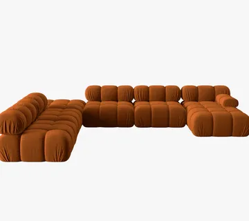 Modularna sofa Bellis 376x282cm, Materijal: Baršun - cover