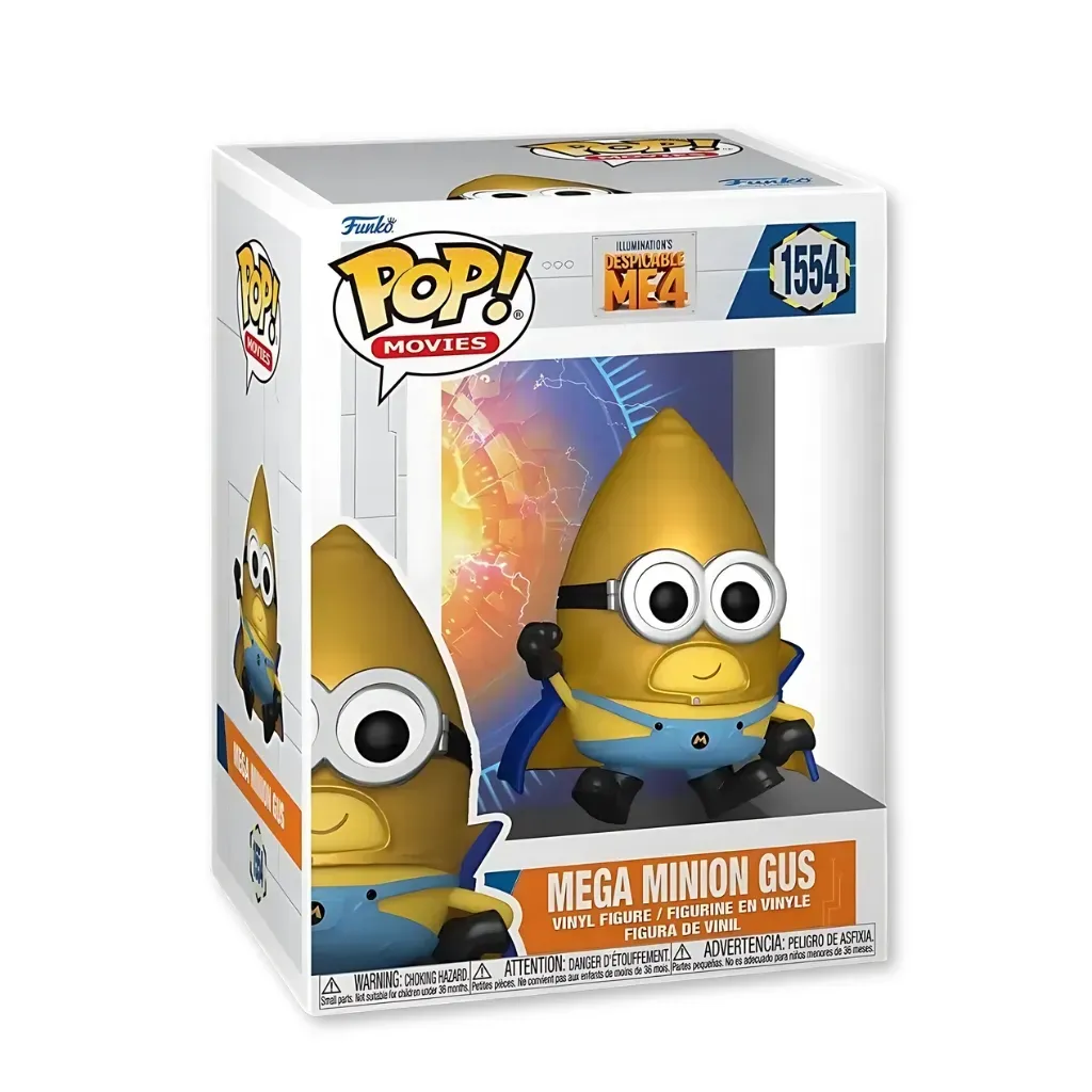Funko Pop! Movies: Despicable Me 4 – Mega Minion Gus #1554 - cover