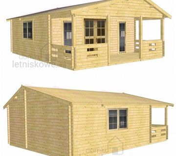 PRODAJEM DRVENU VRTNU KUĆU WP 11B (6,00m x 8,00m 44mm) - cover