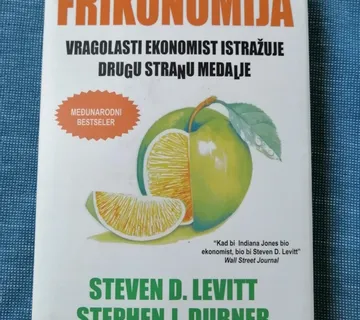 Steven D. Levitt i Stephen J. Dubner – Frikonomija - cover