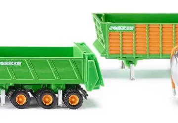 SIKU traktor Deutz-Fahr + set Joskin prikolica - cover
