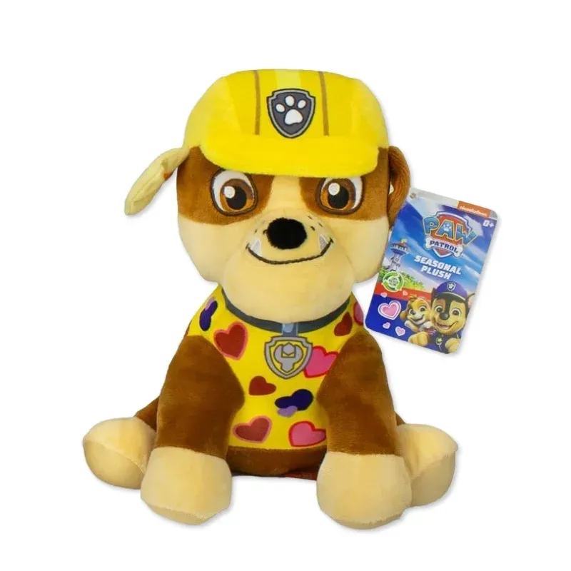 Paw Patrol Rubble ‘Sitting’ plišana igračka, 25cm - cover
