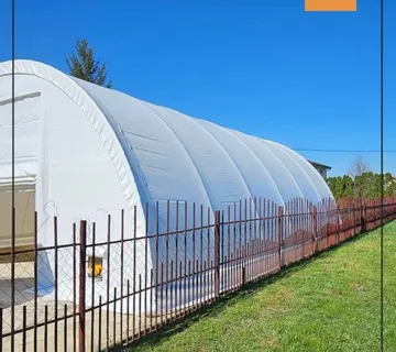 Montažna hala / montažni šator 9.15x12m 4,5m (V) 110m2 DOSTUPNO ODMAH - cover