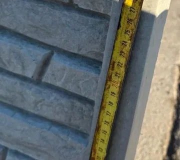 Moderni betonski parapet sa kamenom imitacijom – 2D/3D dizajn - cover