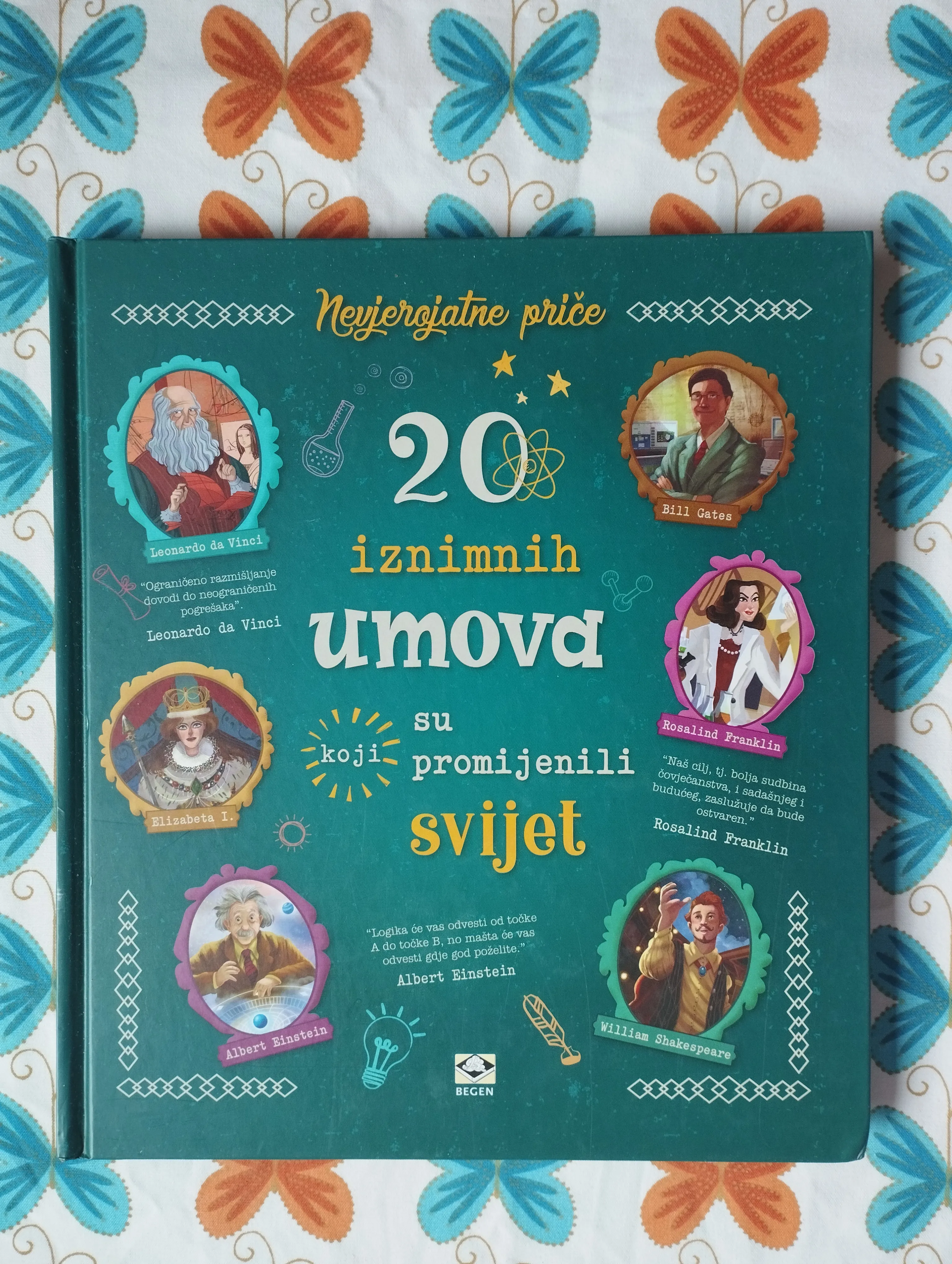 Nevjerojatne priče; 20 iznimnih umova koji su promijenili svijet - cover