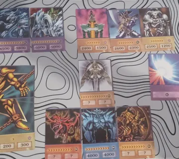 Yugioh Anime set 100 karata - Exodia, Blue-eyes - nove - cover