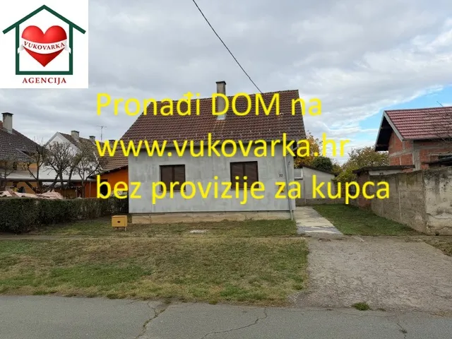 Vukovar Zadarska 1 A, kuća 68 m2 izgrađena u obnovi na okućnici 218 - cover