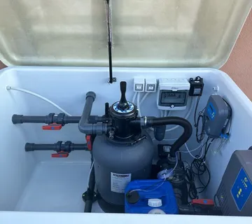 Bazenska strojarnica komplet 150x130x87 - cover