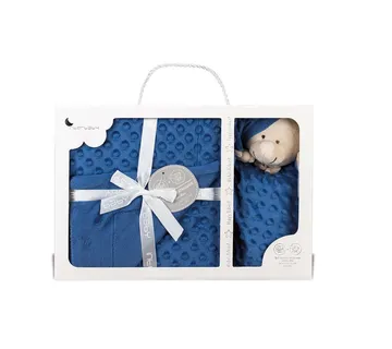 Dekica Mjehurići 80x110 s tješilicom t.plava - cover