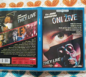 They live / Oni žive  DVD - cover