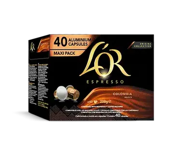 L’or Nespresso Espresso Colombia Maxi 40 - cover