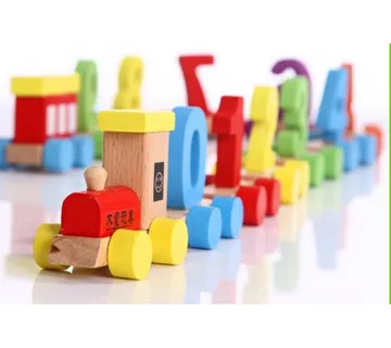 Drveni vlakić brojevi - cover