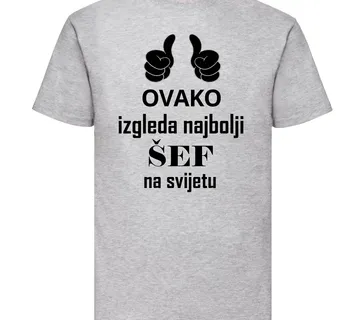 Majica za najboljeg šefa - cover