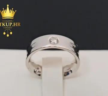 ZLATNI PRSTEN SA DIJAMANTOM 8,10G (14K) -AKCIJA- R1, RATE - cover
