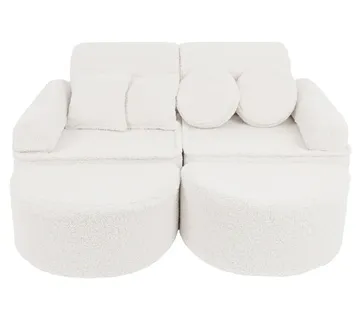 Srednja modularna sofa - Bearly Krem Plus - cover