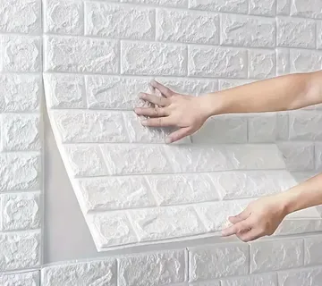 Samoljepljiva tapeta 3D cigla (77 cm x 70 cm) - cover