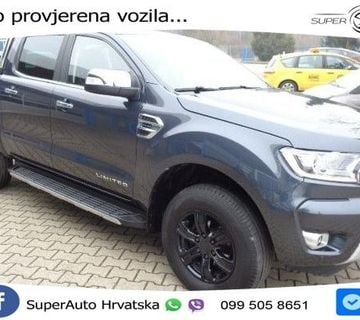 Ford Ranger 2.0 EcoBlue 4x4 DC Limited 213 KS, XENON+ACC+GR SJED+KAM+N - cover