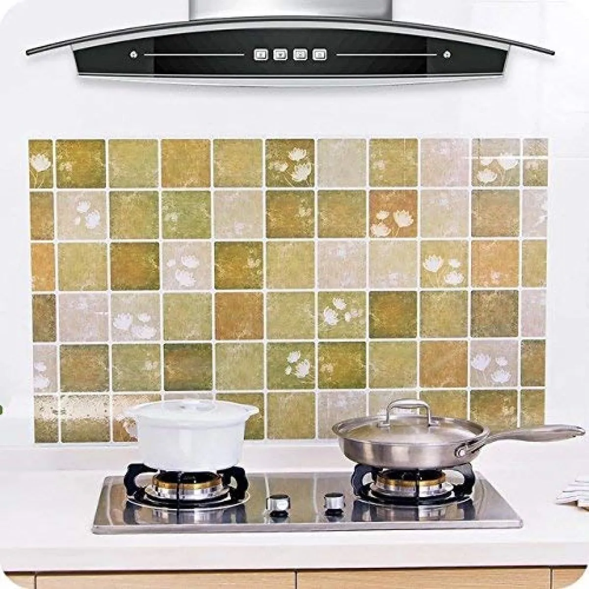 Cvjetna dekorativna naljepnica za kuhinju - 3 nova modela u ponudi - cover