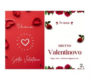 You and Me Together - 2 lančića s gravurom i porukom po želji - cover