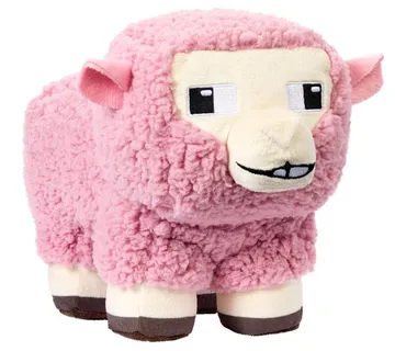 Minecraft Movie Pink Sheep plišana igračka 20cm - cover