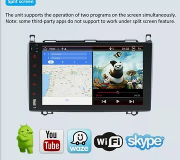 Mercedes A B Vito Viano original ANDROID 10 NAVIGACIJA MULTIMEDIJA - cover