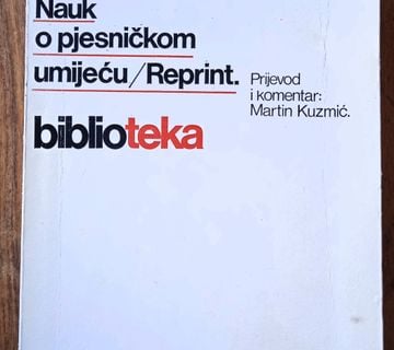 NAUK O PJESNIČKOM UMIJEĆU Aristotel - cover