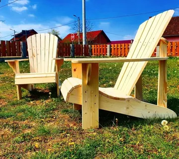 Adirondack stolica od sibirskog ariša – Udobnost i izdržljivost - cover