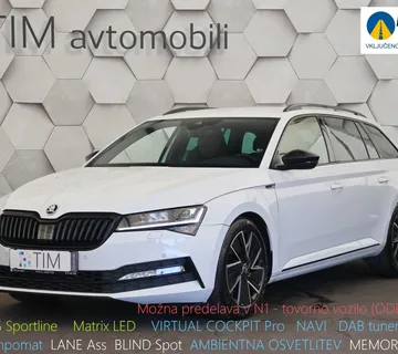 Škoda Superb Combi 2.0TDI DSG Sportline VIRTUAL MATRIX DAB NAVI - cover