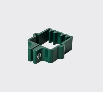 PVC obujmica / kopča / spojnica za stup panelne ograde 50x50 mm - cover