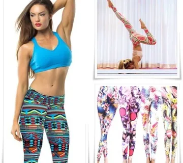 Ženske sportske fitness tajice - cover