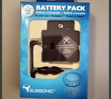 ★ Wii / PlayStation 3 Skylanders Portal of Powers Battery Pack ★ - cover
