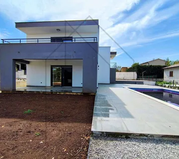 Istra, Labin – Moderna vila s bazenom za dugoročni najam - cover