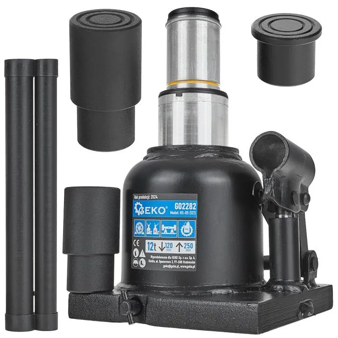 Dizalica hidraulična Geko 12 ton niska - NOVO - DOSTAVA - cover