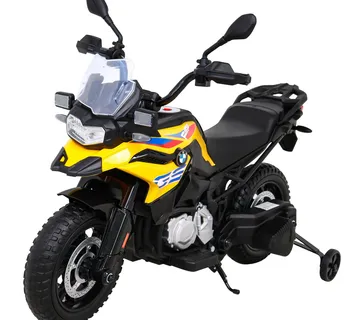 Licencirani motor na akumulator BMW F850 GS - žuti - cover