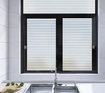 Prozirna Samoljepljiva Folija za Staklo - Stripes - cover