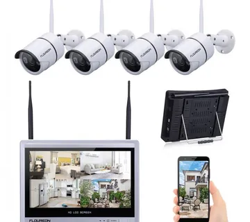 Video nadzor 4 WIFI kamere + monitor - cover