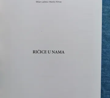 Milan Lažeta i Marko Rimac – Ričice u nama - cover