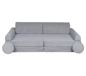 Velika Slimcord Premium modularna sofa - siva - cover