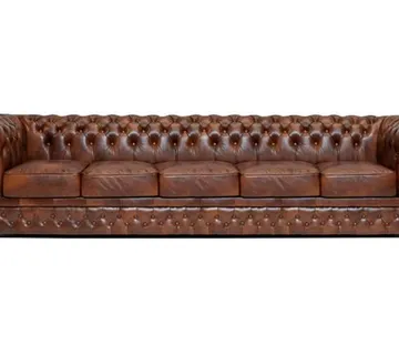 Chesterfield Garnitura First Class Leather | 5-sjedišta | Cloudy Brown - cover