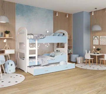 Krevet na kat za djecu 160×80 Dominik – Praktične dječje sobe - cover