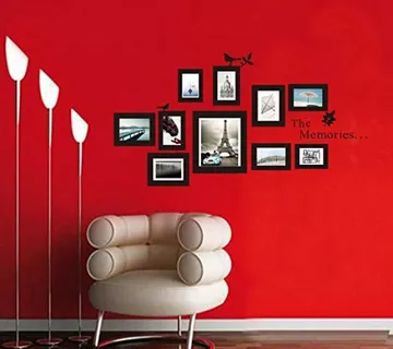 Zidna naljepnica - The memories - okvir za fotografije - cover