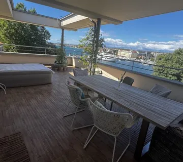 Zadar, Poluotok, Penthouse u 1.redu do mora(60,19m2) s panoramskim pog - cover