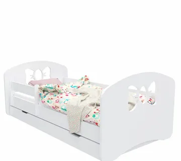 Drveni dječji krevet Design mašna s ladicom – 190*90 - cover