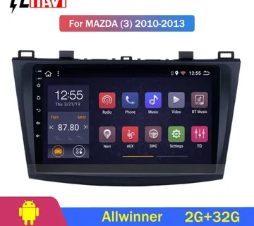 Original 2din radio Android za Mazdu 3 2010 2011 2012 2013 - cover